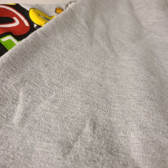 Looney Tunes Graphic Sweatshirt Juniors Large 11-13 Gray Crewneck Casual FLAWS - Picture 8 of 10